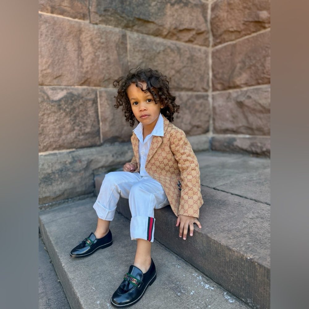 Gucci Kids Tan Blazer